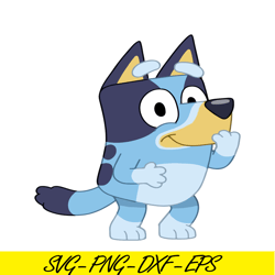 bluey bandit secret svg pdf png bandit heeler svg bandit bluey svg