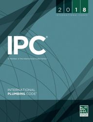 2018 international plumbing code (international code council series)