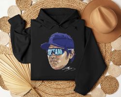 vintage shohei ohtani sunglasses shirt