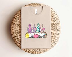 easter gnomes with easter eggs shirt