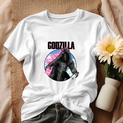 godzilla x kong 2024 monster film shirt