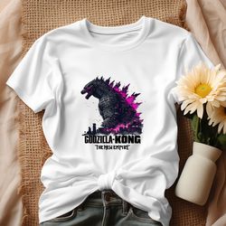 godzilla x kong the new empire monster movie shirt