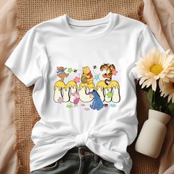 mom honey bear winnie the pooh friends shirt