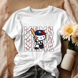 hello kitty mama ny yankees baseball shirt