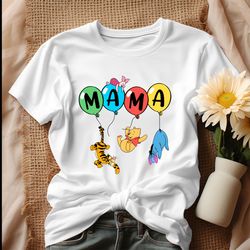 honey bear mama balloons winnie the pooh shirt