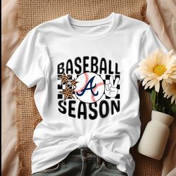 baseball season atlanta braves shirt