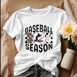 baseball season miami marlins shirt
