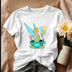 tinkerbell mickey ear balloon disney shirt