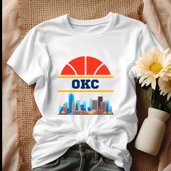 okc basketball skyline shirt