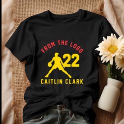 Caitlin Clark 22 From The Logo Shirt