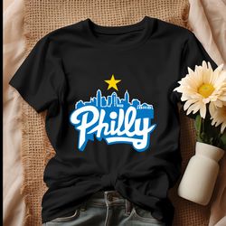 philly skyline star shirt