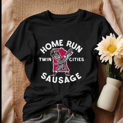 minnesota home run sausage baseball mlb shirt