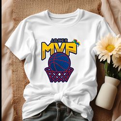 joker mvp basketball net denver nuggets shirt