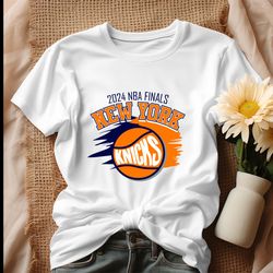 nba 2024 finals new york knicks basketball shirt