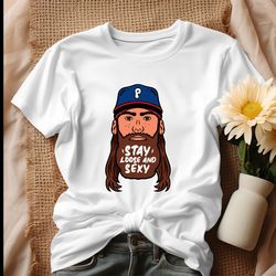 stay loose and sexy brandon marsh phillies baseball shirt