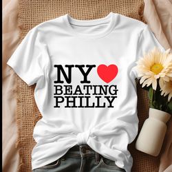 ny loves beating philly basketball shirt