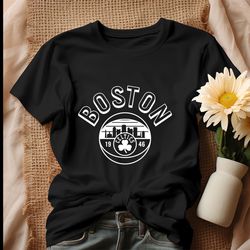 vintage boston 1946 celtics logo shirt