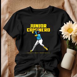 junior caminero player tampa bay rays team shirt