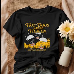 hot dogs from heaven seattle baseball shirt