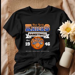 new york knicks basketball 1946 nba shirt