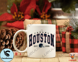 houston texans football mug, houston texans, football mug, texans football mug