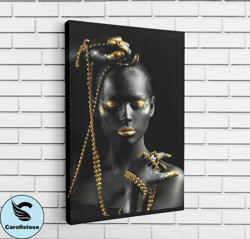 african art canvas, wall art canvas design, home decor ready to hang