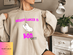 breast cancer is boo sheet sweatshirt  and hoodie, funny cancer hoodie, breast cancer halloween sweatshirt , cancer warr