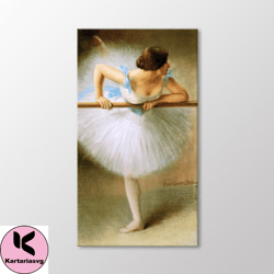 the ballerina by pierre carrier belleuse canvas wall art