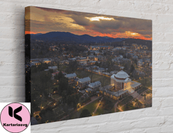 nature sunset university canvas, canvas wall art canvas design, home decor ready to hang
