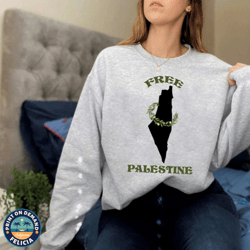 palestine sweatshirt , free palestine sweatshirt , palestinian harity sweatshirt ,human civil rights,equality sweatshirt