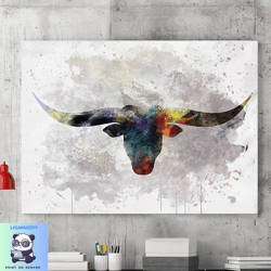 texas valley canvas wall art painting, west texas canvas wall art, nature landscape large wall art, forest wall art, hom