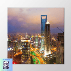 cityscape canvas wall art