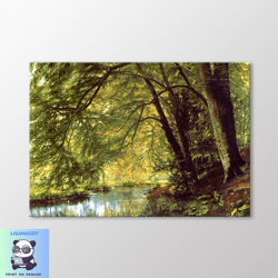 forest by christian zacho canvas wall art