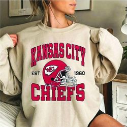 kansas city chiefs sweatshirt, vintage kansas city sweatshirt, kansas football vintage crewneck hoodie,