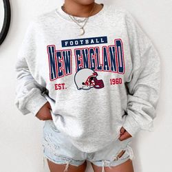 new england football sweatshirt, vintage style new england football, football sweatshirt, new england sweatshirt