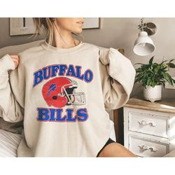 vintage buffalo football sweatshirt, bills vintage style sweatshirt, bills football sweatshirt, vintage style buffalo fo