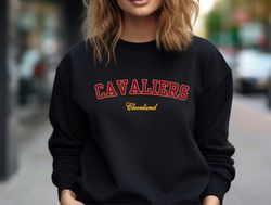 cleveland cavaliers sweatshirt women nba cavaliers crewneck men cavaliers shirt mom nba cleveland cavaliers oversized sh