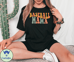 baseball mama shirt, baseball lover mama tshirt, retro baseball mom tee, mothers day baseball mama gift tshirt