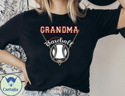 grandma baseball shirt, custom baseball tshirt, grandma baseball tshirt, baseball custom name, personalized baseball tee