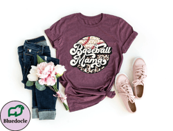 baseball mama tee, baseball mom shirt, baseball shirt for women, sports mom shirt, mothers day gift, family baseball shi