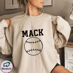 custom name baseball sweatshirt , baseball mom, baseball mom sweatshirt , baseball sweatshirt  women