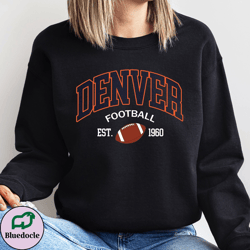 denver football sweatshirt , denver football shirt , vintage style denver football sweatshirt , denver fan gift, denver