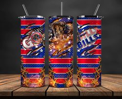 buffalo bills football team 20oz skinny tumbler