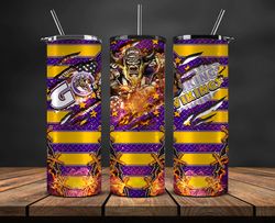 minnesota vikings football team 20oz skinny tumbler