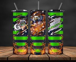 seattle seahawks football team 20oz skinny tumbler