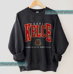 travis kelce sweatshirt, travis kelce unisex football crewneck, america football tshirt, football fan gift, kansas city