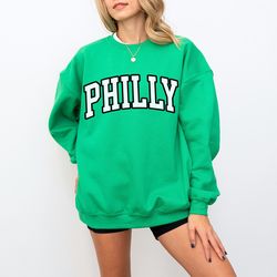 philadelphia football sweatshirt vintage philadelphia graphic sweatshirt philly sweatshirt philadelphia football crewnec