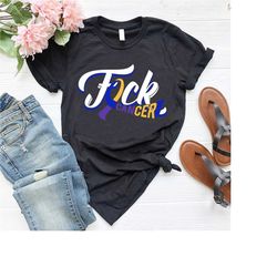 fuck cancer shirt,bladder cancer gift,cancer awareness shirt,bladder cancer ribbon,bladder support shirt,cancer survivor