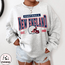 new england football sweatshirt, vintage style new england football, football sweatshirt, new england sweatshirt