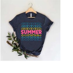 retro summer shirt,family vacation shirt,beach vacay shirt,hello summer tee,summer gift,summer season,summer lovers tshi